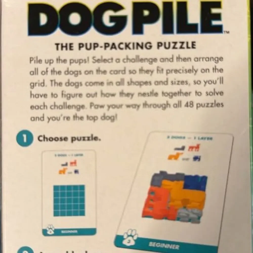 Brainwright Dog Pile The Pup-Packing Puzzle